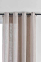 2er Set Vorhang Ösen »Essen« Cationic Raffhalter Leinenstruktur blickdicht lichtdurchlässig 210 g/m² 202430-2 Vorhang Set DSC_4736_ba8764a2-7af4-4998-a184-79972f05ef5b | gerdinenbox.com