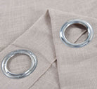 2er Set Vorhang Ösen »Essen« Cationic Raffhalter Leinenstruktur blickdicht lichtdurchlässig 210 g/m² 202430-2 Vorhang Set DSC_4750_0409e4a8-b40e-49ee-ba33-5491c4ca80b8 | gerdinenbox.com