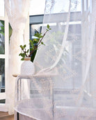 2er Set Gardine »VALENCIA« Multiband Aufhängung Scherli Transparent Leinen-Optik 2023400-408S-2 Gardinen Set Img1754_1 | gerdinenbox.com