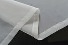 Doppel Raffrollo Palma Microsatin matt Voile Faltgardinen Faltrollo Schlaufenrollo mit Universalgardinenband 20410 Raffrollo Img29921 | gerdinenbox.com