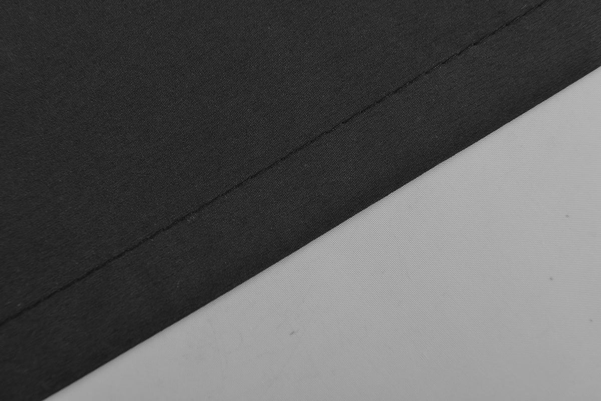 Doppel Raffrollo Palma Microsatin matt Voile Faltgardinen Faltrollo Schlaufenrollo mit Universalgardinenband 20410 Raffrollo Img30006 | gerdinenbox.com