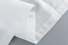 Doppel Raffrollo Palma Microsatin matt Voile Faltgardinen Faltrollo Schlaufenrollo mit Universalgardinenband 20410 Raffrollo Img30026 | gerdinenbox.com