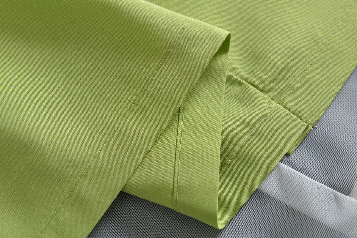Doppel Raffrollo Palma Microsatin matt Voile Faltgardinen Faltrollo Schlaufenrollo mit Universalgardinenband 20410 Raffrollo Img35842 | gerdinenbox.com