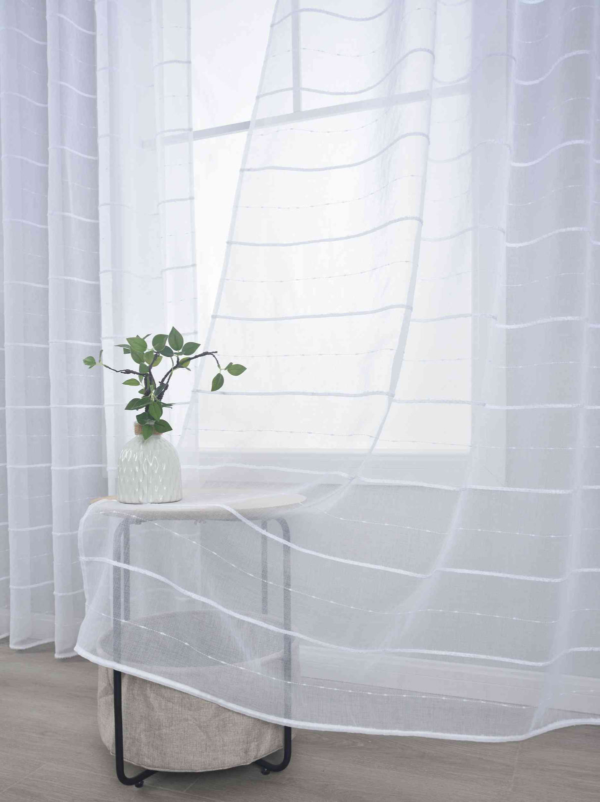 2er Set Gardine »VALENCIA« Multiband Aufhängung Scherli Transparent Leinen-Optik 2023400-408S-2 Gardinen Set Img3894 | gerdinenbox.com