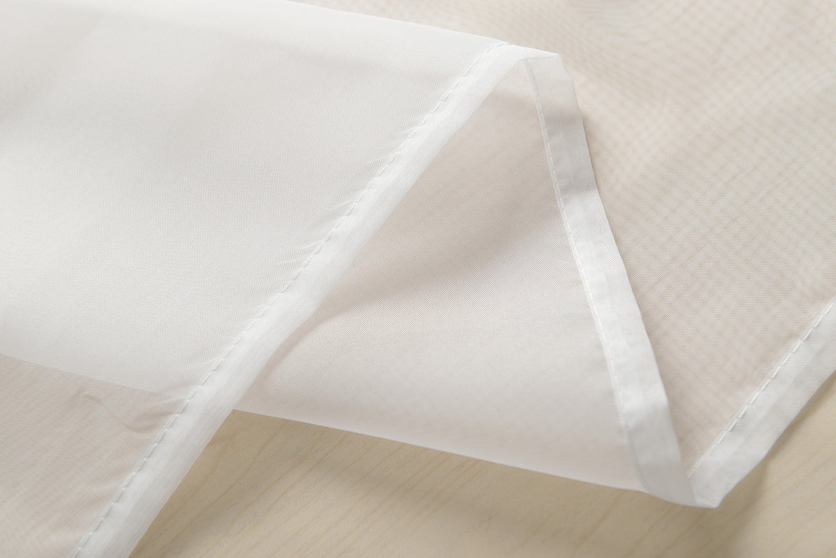 2er-Pack Ösen Gardinen Transparent Vorhang Set Wohnzimmer Voile Ösenvorhang Bleibandabschluß 203322 Gardinen Set Img62649 | gerdinenbox.com
