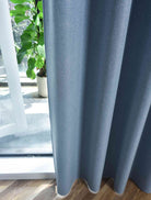 2er Set Verdunkelungsvorhänge Ösen Raffhalter 100% Verdunkelung Blackout »München Dark« Dreischichtige Bindung Fischgrätmuster 202410-2 Vorhang Img6914_f8f64fe6-797e-4c11-8b09-fdf336af9512 | gerdinenbox.com