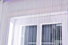 Fadengardine »Shanghai« mit Tunneldurchzug Schimmernd Vielseitig Modern Praktisch 20305N Fadengardine Img7805 | gerdinenbox.com