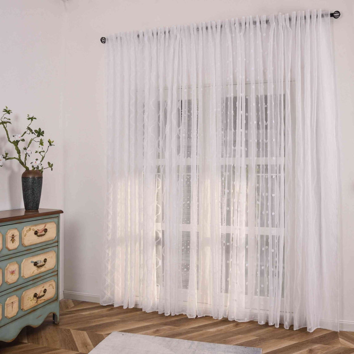 Gardine »VALENCIA« Multiband Aufhängung Scherli Transparent Leinen-Optik 2023400-408S Gardinenschal Valencia_V1_5_136f9d29-d42b-4988-b17f-5227e72c44fd | gerdinenbox.com
