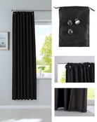 Verdunkelungsvorhang »DARK« Saugnapf Abnehmbar Reisevorhang Vorträge Vorhang 100% Verdunkelung Softshell Material Multi Aufhängung Strandhaus Vorhalle Cabana 10000335set Schwarz 1er Set HxB 200x130 cm Vorhang Verdunkelungsvorhang_DARK_Saugnapf_Abnehmbar_Reisevorhang_Vortrage_Vorhang_100_Verdunkelung_Softshell_Material_Multi_Aufhangung_Strandhaus_Vorhalle_Cabana_10000335set_-_Gardinenbox_2bc0dbb6-d3a4-4229-ac99-94e6e55138fb | gerdinenbox.com