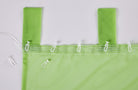 2er-Pack Gardinen Transparent Vorhang Set Wohnzimmer Voile Schlaufenschal mit Bleibandabschluß 61000CN Gardinen Set krausel | gerdinenbox.com