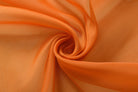 2er-Pack Ösen Gardinen Transparent Vorhang Set Wohnzimmer Voile Ösenvorhang Bleibandabschluß 203322 Gardinen Set orange_3 | gerdinenbox.com