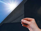 Fensterfolie selbsthaftend Sichtschutzfolie Anti-UV statische Haftung Folie selbstklebend 201916000 Folien solar_uv_black-2 | gerdinenbox.com