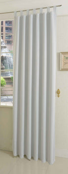 Verdunkelungsvorhang Schlaufen »Stein« HxB 245x135 cm Stein Blackout Matt Uni Kräuselband 20610X Vorhang verdunkelungsvorhang-stein-mit-vorhangschienen-und-fensterblick | gerdinenbox.com